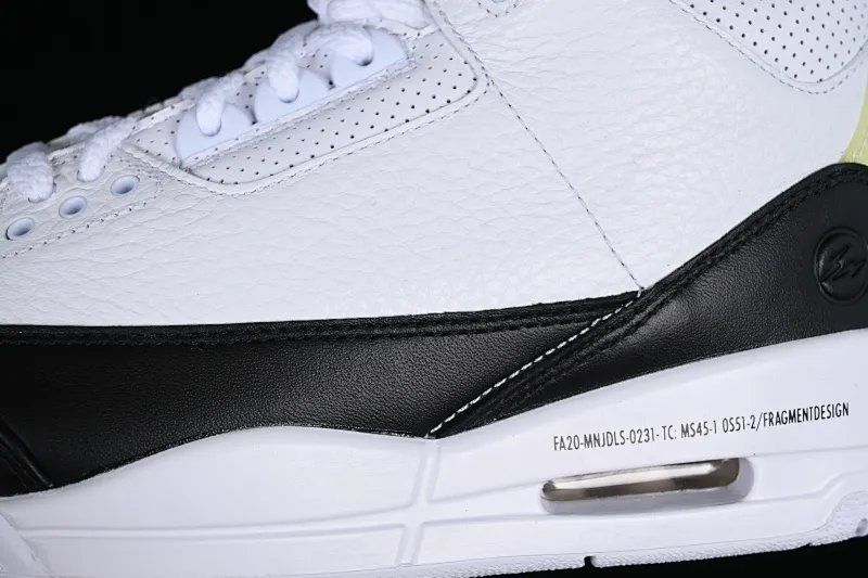 All categories Air Jordan Jordan series basketball shoes Air Jordan 3 Fragment Design x Air Jordan 3 AJ3 Joe 3 heel oxidized version Hiroshi Fujiwara co-branded DA3595-100
